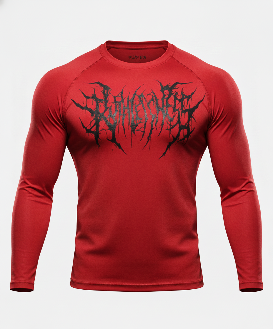 Pack of 2 Bloodrage & Venom High Neck Compression Tshirt Full Sleeve