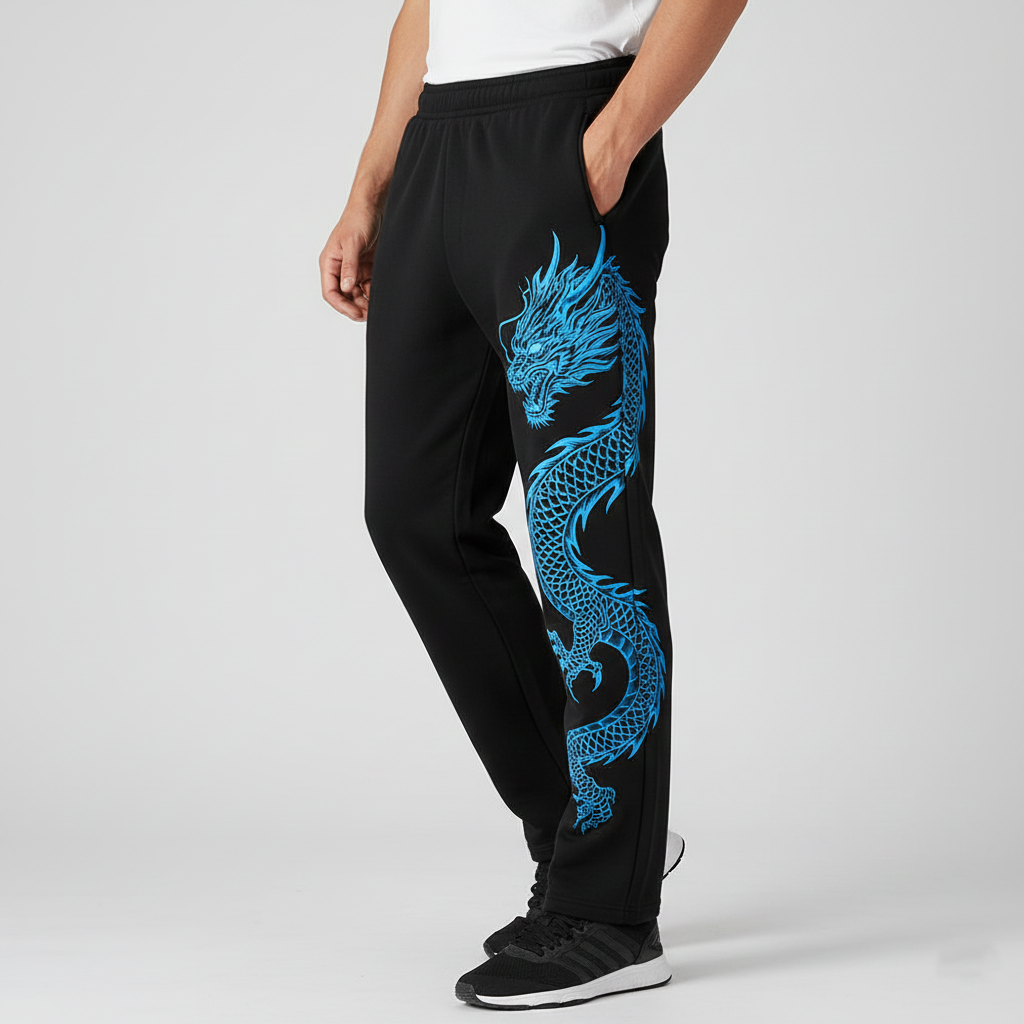Eastern Dragon Streetwear Joggers (Straight Fit)