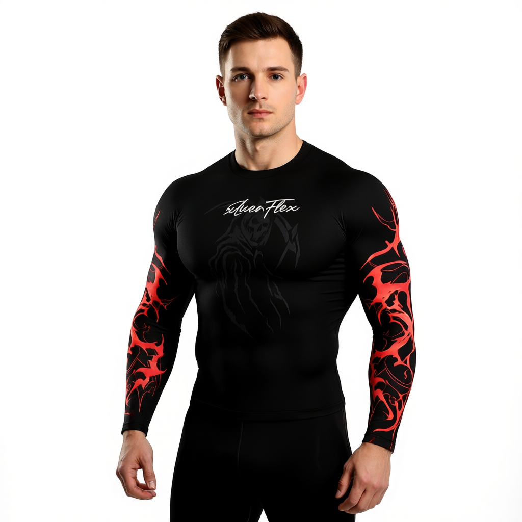 Bloodrage Compression Tshirt Full Sleeve